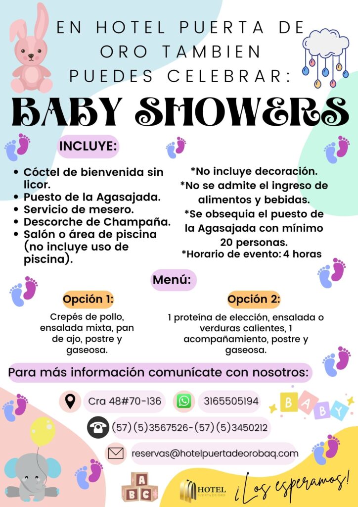 Baby Shower Hotel Puerta de Oro