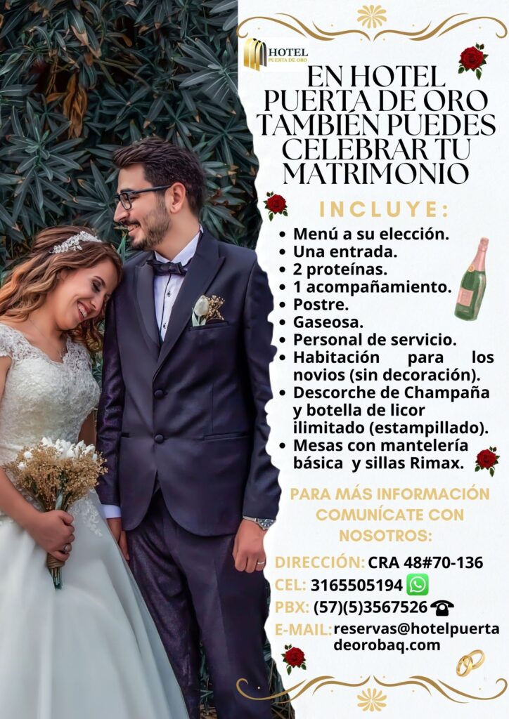 Matrimonios - Hotel Puerta De Oro